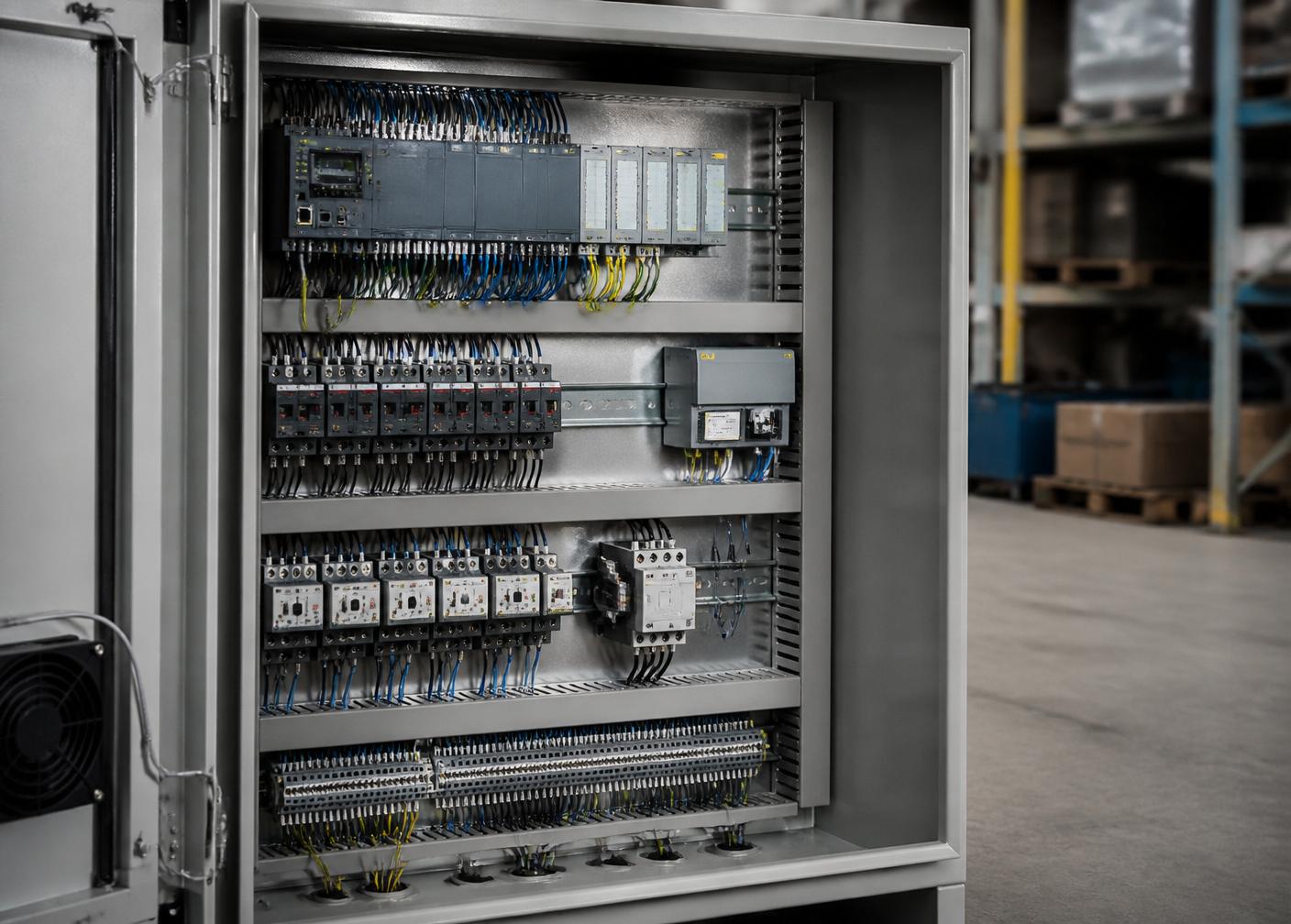 Quadro di comando per linea produttiva