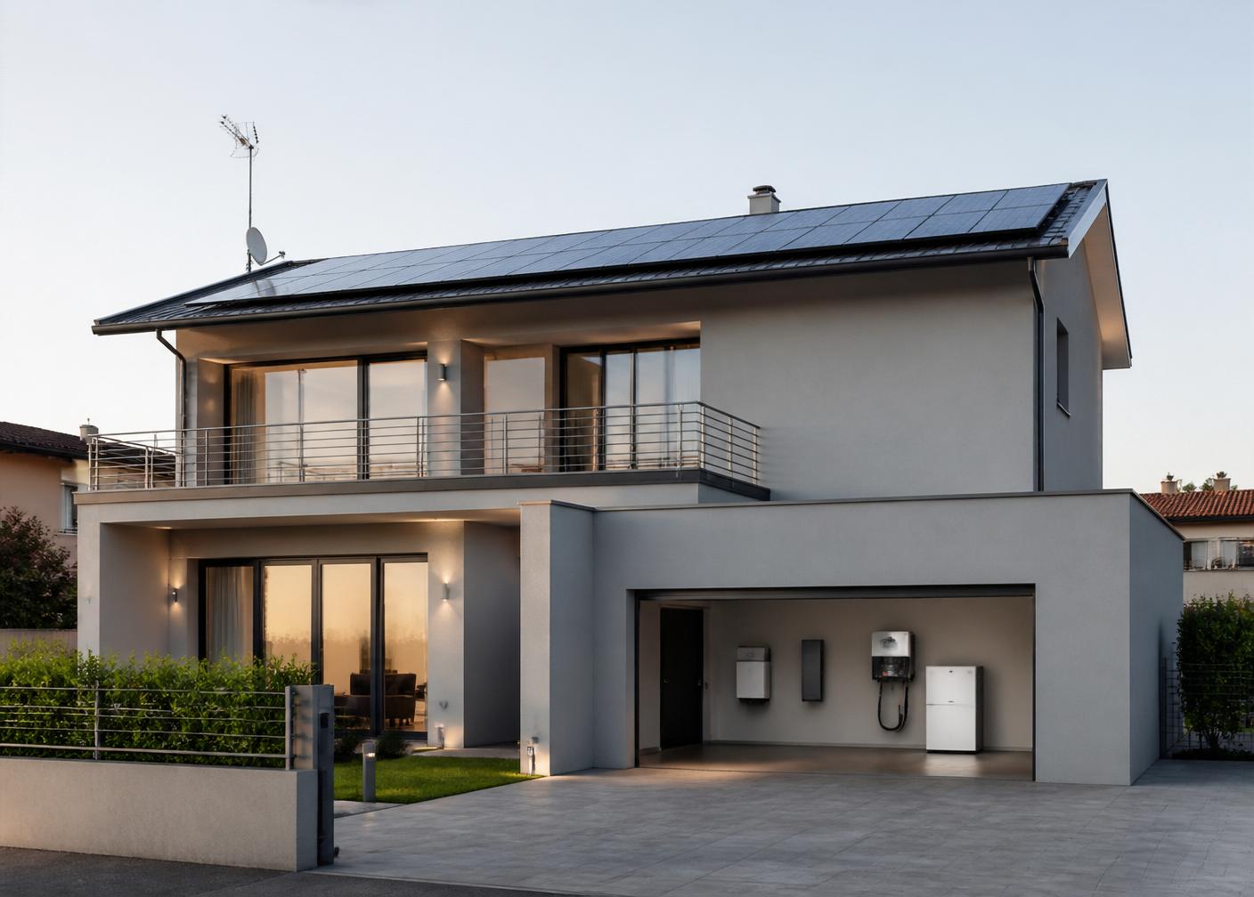 Fotovoltaico con accumulo su abitazione